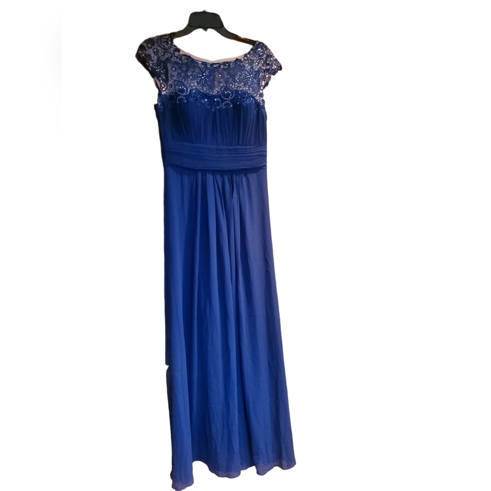 EVER PRETTY Mother of the Bride/Formal Navy Maxi Dress, size 6. - Picture 2 of 14